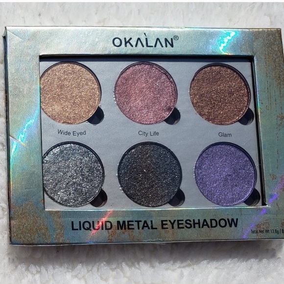 🎉HP🎉Metal Eyeshadow Cream Palette - Picture 2 of 2